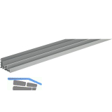 HETTICH TopLine XL Laufschiene 4000 mm, Aluminium eloxiert