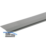 HETTICH TopLine XL Abdeckprofil 2000 mm, Kunststoff grau