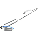 HETTICH TopLine XL Silent System D�mpfungs-Set, 3-t�rig 60-100 kg, schwarz