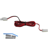 HETTICH Hettlock RFID Master/Slave Verbindungskabel, 2000 mm, schwarz/rot