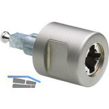 HETTICH PRESTIGE 2000 Zylinder-Drehgriff Typ 42.5 links, vernickelt matt