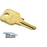 HETTICH PRESTIGE 2000 Hauptschl�ssel, Z23 Sperre 18501 - 19000, Messing