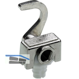 HETTICH PRESTIGE 2000 Schlie�haken zum Einpressen, links, Stahl vernickelt