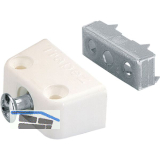 HETTICH Verbindungsbeschlag Trapez TZ 4 Kunststoff wei�