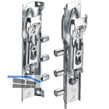 HETTICH Schrankaufh�nger SAH216 mit Aush�ngesicherung Tragkraft 55 kg Stahl verz