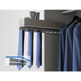 HETTICH Krawattenhalter ausziehbar Stahl anthrazit