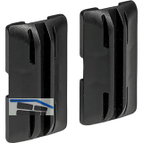 HETTICH OrgaStripe Clip, Kunststoff anthrazit