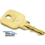 HETTICH Not�ffnungsschl�ssel - Freecode, Stahl vernickelt