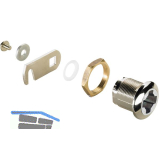 HETTICH PRESTIGE 2000 Zylinder-Riegelschloss Dornma� 20 mm, Stahl vernickelt