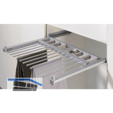 HETTICH Hosenhalter Amari 200 Lichte 700 - 800 mm Stahl silber