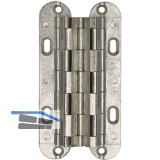 MICRON Sepa Einlass-Scharnier, 41x18 mm, �W 180 Grad, Messing vernickelt matt