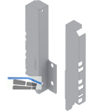 BLUM TANDEMBOX antaro R�ckwandhalter Sp�le H�he C, grau RAL 9006