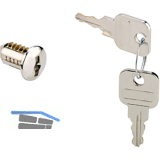 HETTICH PRESTIGE 2000 Innenzylinder 18001-18500 Schl�ssel Zamak vernickelt