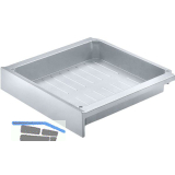 HETTICH SmarTray Materialschale 60 mm Kunststoff Alu-Optik