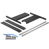 HETTICH LegaDrive Gestell-Modul Basic graphit