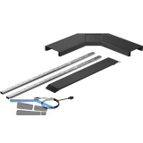 HETTICH LegaDrive Gestell-Modul 90� graphit