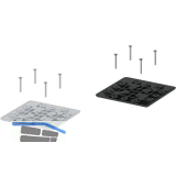 HETTICH LegaDrive Tischbeinanbindung Aluminium wei�