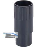 HETTICH KORREKT Sockelfu�adapter 50 mm, Kunststoff schwarz