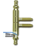 OTLAV Stil Einbohrband, Band-� 11 mm, Zink vermessingt