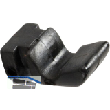 SISO Ersatzfeder zu Glast�rscharnier Square, Kunststoff schwarz