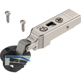 BLUM CLIP top Glast�rscharnier 94�, gerade mit Feder, Schrauben