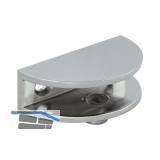 FONSEGRIVE Glastablar-Klemmtr�ger Portici,Glas 4-8 mm, Zamak verchromt poliert