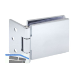 FONSEGRIVE Glast�rscharnier GBE 40, Glas 6-8 mm; 45x40mm, Messing verchromt