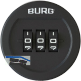 BURG Zahlenschloss sPinLock100 ohne Riegel, schwarz