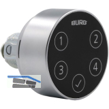 BURG elektronisches Code-Schloss Intro.Code links