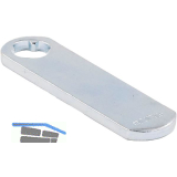 BURG Riegel Typ B gerade 15,5x3x30 mm, Stahl verzinkt