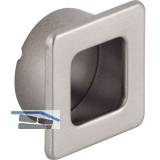 Muschelgriff Annea Breite 29 mm, Einlass � 26 mm, ZN Edelstahl Effekt