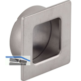 Muschelgriff Annea Breite 39 mm, Einlass � 35 mm, ZN Edelstahl Effekt