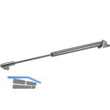 Bremsklappenhalter Kraby Desk, L 355, FH 380-550, Metallguss champ./FE verni.