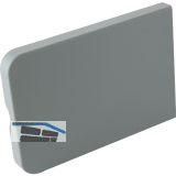 EFFEGI BREVETTI Klappenbeschlag UNICO Abdeckkappen Aufbau hellgrau