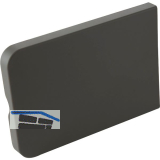 EFFEGI BREVETTI Klappenbeschlag UNICO Abdeckkappen Aufbau dunkelgrau