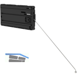 EFFEGI BREVETTI Bremsklappenhalter SlimWinch 20 mit Stahlseil, KH 230 - 480 mm