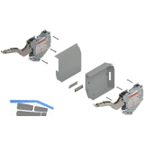 BLUM AVENTOS HK-S Kraftspeicher, LF 400-1000, hellgrau