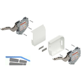 BLUM AVENTOS HK-S TIP-ON Kraftspeicher, LF 220-500, seidenwei�