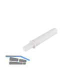 K-Push Tech Druckschnapper mit Puffer, Hub 14 mm, wei�