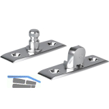 Hochstellst�tze K12 Adapter zum Anschrauben, Zamak