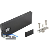 Bremsklappenhalter Link mit Stahlseil N262 Gunmetal schwarz