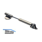 Hochstellst�tze Kraby, L 164, Reibung, 45 N, Metallguss champ./FE vernickelt