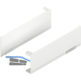 BLUM AVENTOS HF/HS/HL TOP Abdeckkappen-Set, Kunststoff seidenwei�