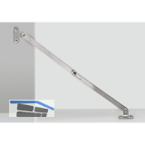 HETTICH Klappenhalter KH, L�nge 200 mm, Stahl vernickelt