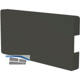 EFFEGI BREVETTI Bremsklappenhalter SlimWinch Abdeckkappe Aufbau, eisengrau