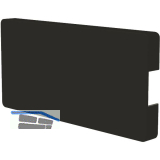 EFFEGI BREVETTI Bremsklappenhalter SlimWinch Abdeckkappe Aufbau, verkehrsschwarz