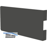 EFFEGI BREVETTI Bremsklappenhalter SlimWinch Abdeckkappe Einbau, eisengrau