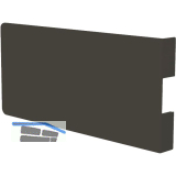 EFFEGI BREVETTI Bremsklappenhalter SlimWinch Abdeckkappe Einbau, quarzgrau