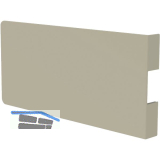 EFFEGI BREVETTI Bremsklappenhalter SlimWinch Abdeckkappe Einbau, seidengrau