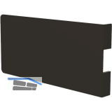 EFFEGI BREVETTI Bremsklappenhalter SlimWinch Abdeckkappe Einbau, verkehrsschwarz